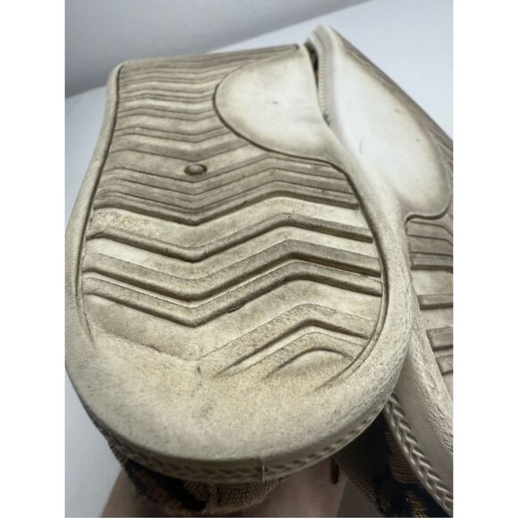 Torrid Stretch Knit Ruched Sneaker (WW) Size 10 Lace up Leopard Print - Picture 9 of 14